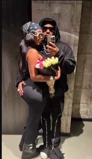 Asake and his girlfriend, Madame Mystiquee