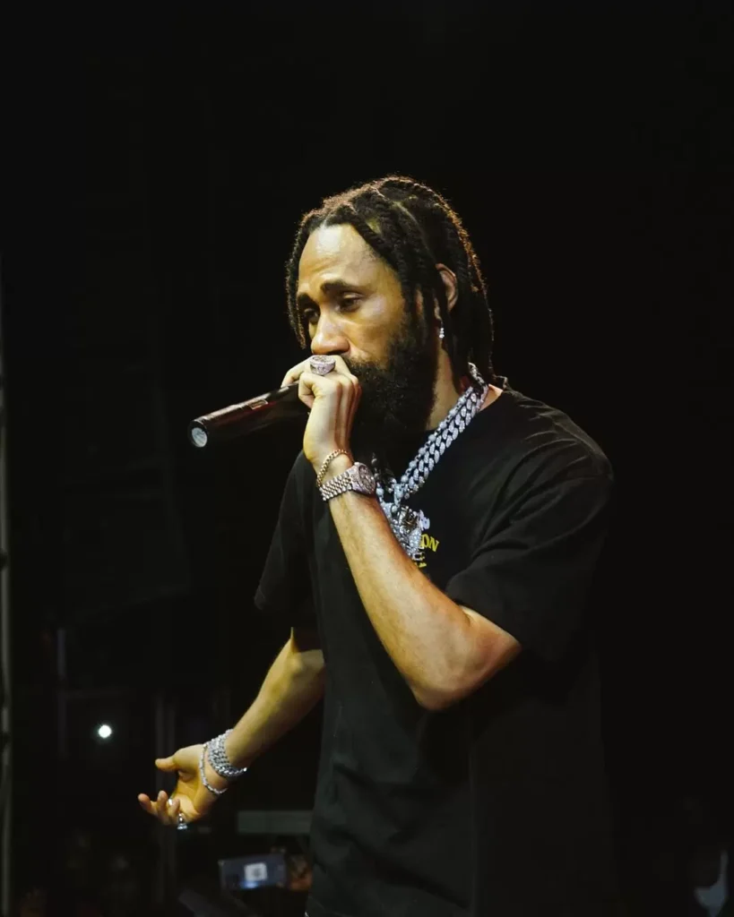 Phyno performing live in concert